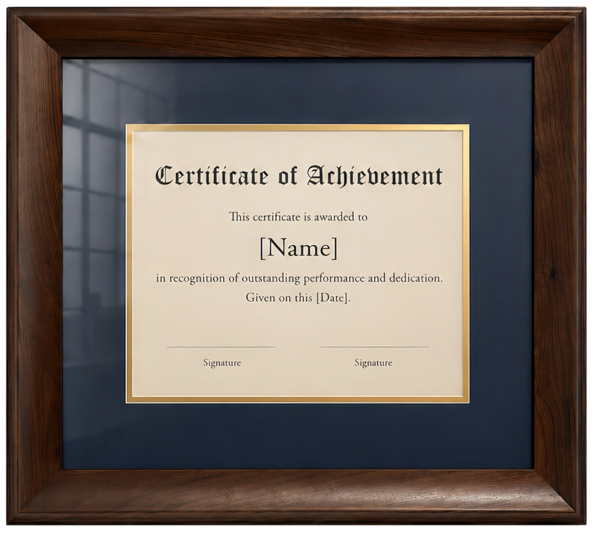 Profession Frame FrameCert | Premium Diploma Frames in Solid Black Walnut